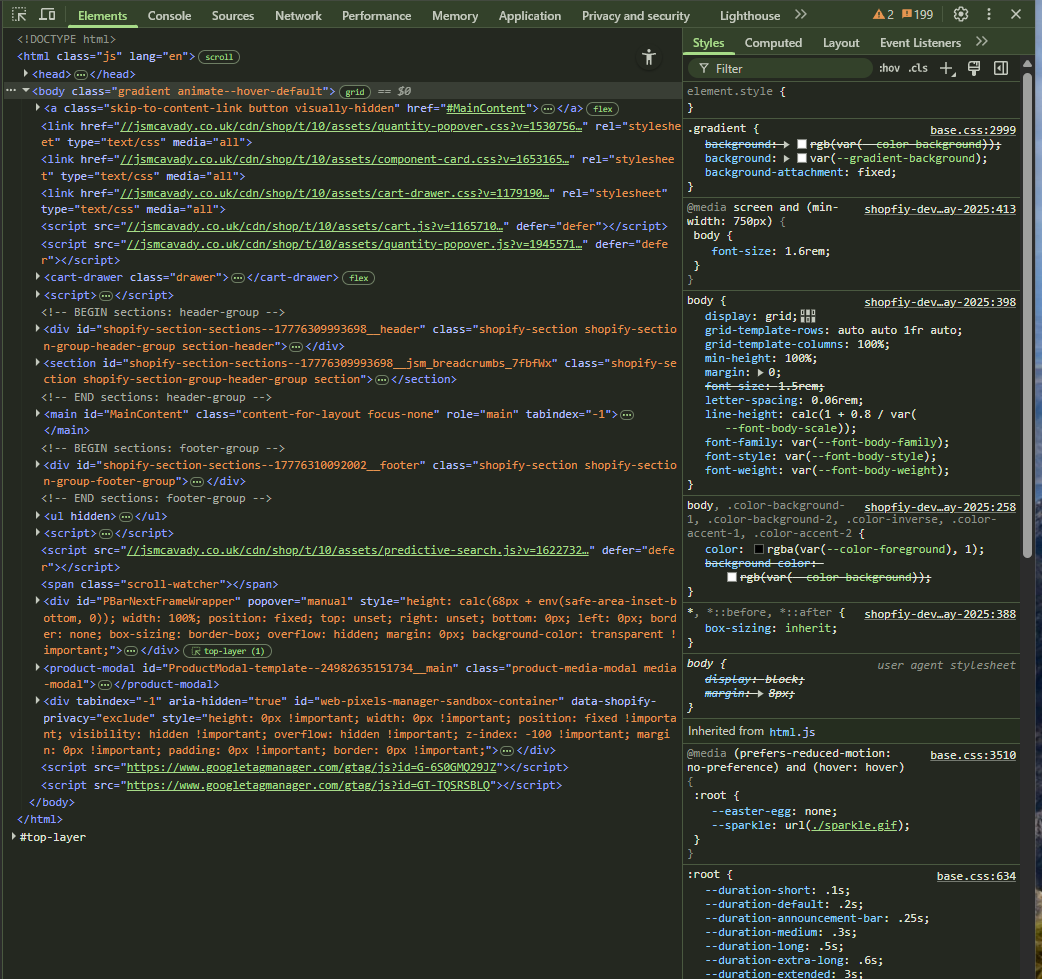 Shopfiy Developer Time 1 hour - JULY 2025