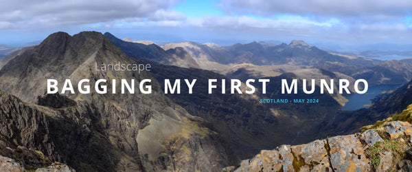 Bagging my First Munro - Sgùrr na Banachdaich - 965 metres - western edge of the Cuillin ridge