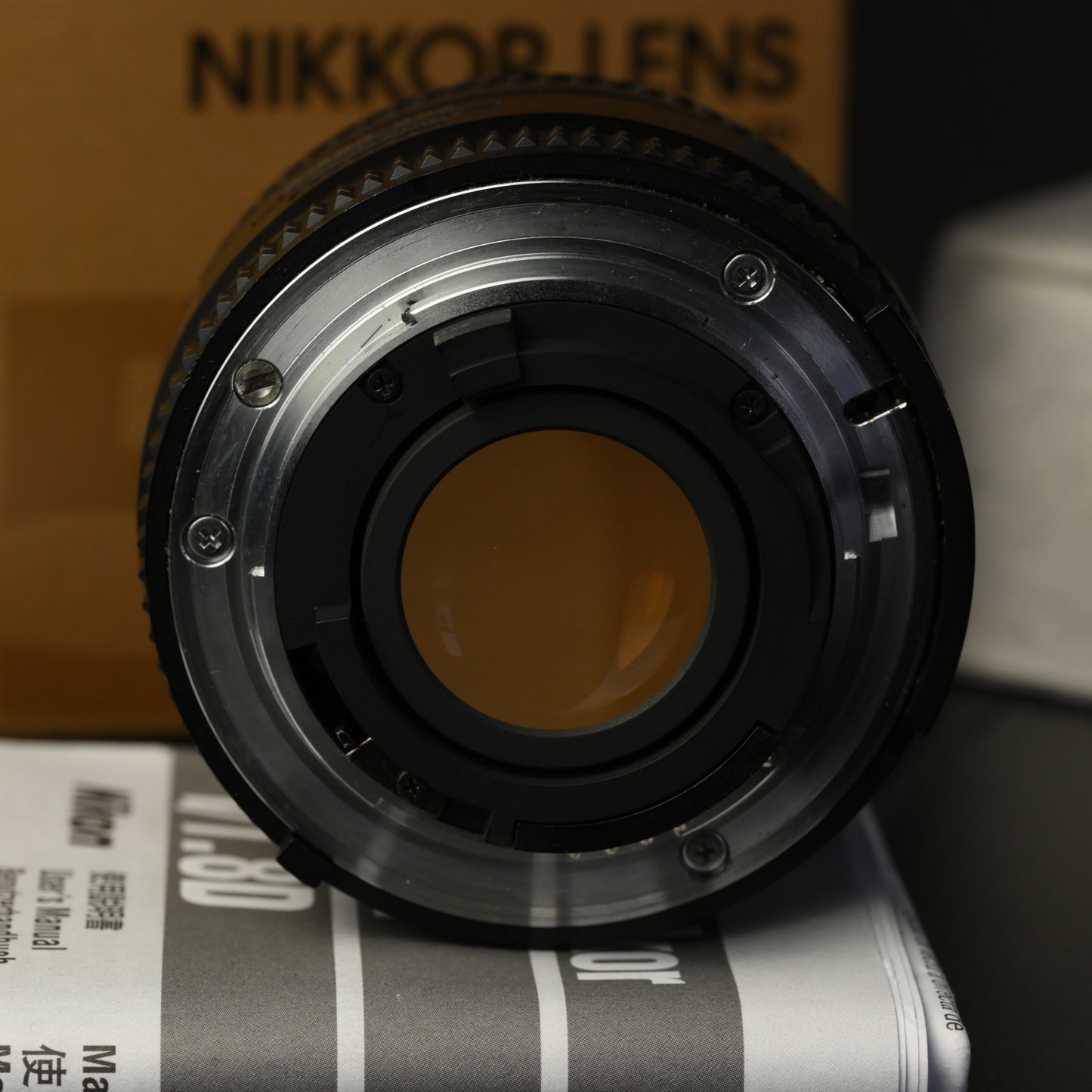 Nikon AF Nikkor 50mm f/1.8D DSLR Lens (Excellent Condition)