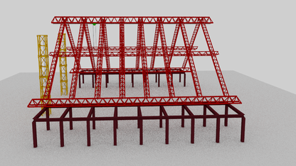 Industrial 3d Building