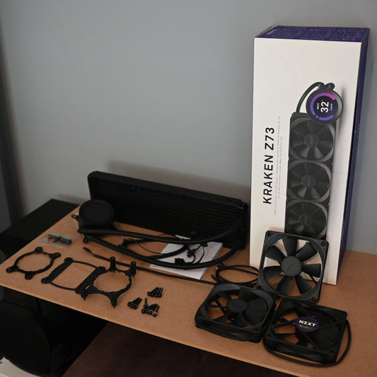 NZXT Kraken Z73 360mm AIO Liquid Cooler with LCD Display