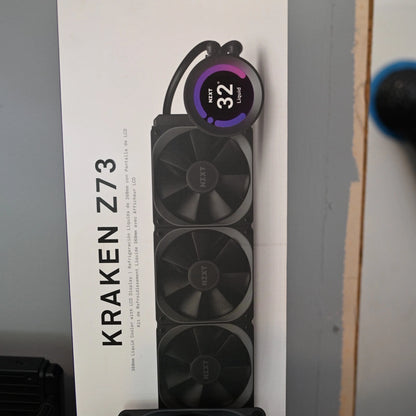 NZXT Kraken Z73 360mm AIO Liquid Cooler with LCD Display