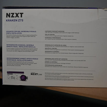 NZXT Kraken Z73 360mm AIO Liquid Cooler with LCD Display